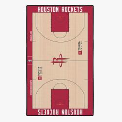 nba houston rockets basketball team logo sport carpet rectangle area rug home decor htr1