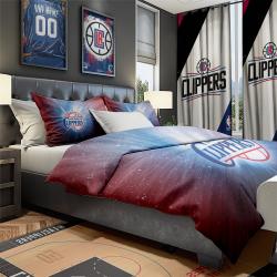 NBA Los Angeles Clippers Basketball Team Bedroom Set Duvet Cover Area Rug Canvas Print LALC1
