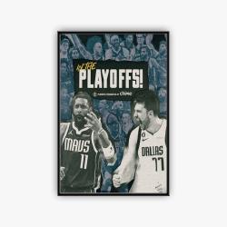nba mavericks basketball team logo sport canvas home decor mvrk1001