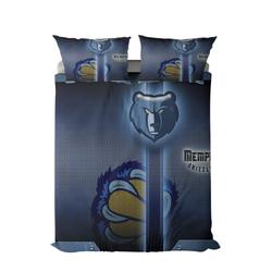 nba memphis grizzlies basketball team logo sport bedding set home decor mpg1