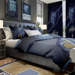 NBA Memphis Grizzlies Basketball Team Bedroom Set Duvet Cover Area Rug Canvas Print MPG1