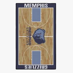 nba memphis grizzlies basketball team logo sport carpet rectangle area rug home decor mpg1