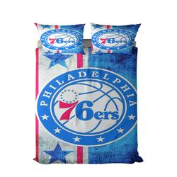 nba philadelphia 76ers basketball team logo sport bedding set home decor plb1