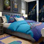 nba utah jazz basketball team logo sport bedroom set home decor utj1
