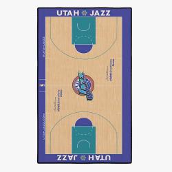 nba utah jazz basketball team logo sport carpet rectangle area rug home decor utj1