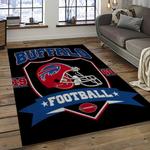 nfl buffalo bills football team logo sport carpet rectangle area rug for living room home room decor dark room bfbl1