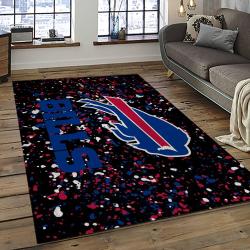 NFL Buffalo Bills Area Rug Non-Slip Football Carpet Home Decor Gift Idea For Fans BFBL11