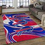 nfl buffalo bills football team logo sport carpet rectangle area rug for living room home room decor dark room bfbl16
