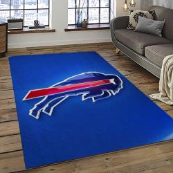 NFL Buffalo Bills Area Rug Non-Slip Football Carpet Home Decor Gift Idea For Fans BFBL17