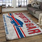 nfl buffalo bills football team logo sport carpet rectangle area rug for living room home room decor dark room bfbl20