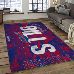 NFL Buffalo Bills Area Rug Non-Slip Football Carpet Home Decor Gift Idea For Fans BFBL24