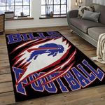 nfl buffalo bills football team logo sport carpet rectangle area rug for living room home room decor dark room bfbl25