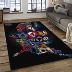 nfl buffalo bills football team logo sport carpet rectangle area rug for living room home room decor dark room bfbl28