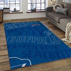 NFL Buffalo Bills Area Rug Non-Slip Football Carpet Home Decor Gift Idea For Fans BFBL35