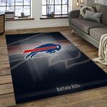 nfl buffalo bills football team logo sport carpet rectangle area rug for living room home room decor dark room bfbl37