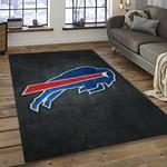 nfl buffalo bills football team logo sport carpet rectangle area rug for living room home room decor dark room bfbl38