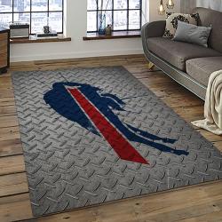 NFL Buffalo Bills Area Rug Non-Slip Football Carpet Home Decor Gift Idea For Fans BFBL39