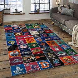 NFL Buffalo Bills Area Rug Non-Slip Football Carpet Home Decor Gift Idea For Fans BFBL4