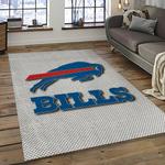 nfl buffalo bills football team logo sport carpet rectangle area rug for living room home room decor dark room bfbl41