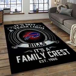 NFL Buffalo Bills Area Rug Non-Slip Football Carpet Home Decor Gift Idea For Fans BFBL7