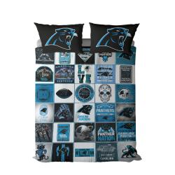 nfl carolina panthers football team logo sport bedding set home decor crp1