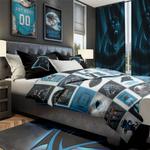 nfl carolina panthers football team logo sport bedroom set home decor crp1
