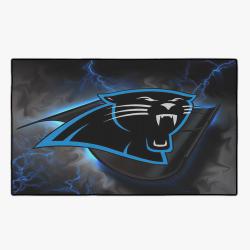 nfl carolina panthers football team logo sport carpet rectangle area rug home decor crp1