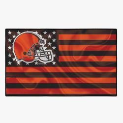 nfl cleveland browns football team logo sport carpet rectangle area rug home decor cvb3