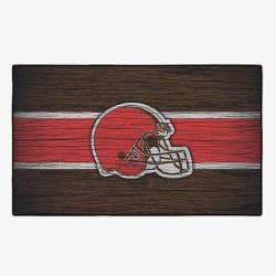 nfl cleveland browns football team logo sport carpet rectangle area rug home decor cvb5
