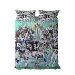 nfl dallas cowboy football team logo sport bedding set home decor dcb2