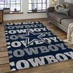 nfl dallas cowboy football team logo sport carpet rectangle area rug for living room home room decor dark room dacb1