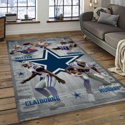 NFL Dallas Cowboy Football Team Logo Sport Carpet Rectangle Area Rug For Living Room Home Room Decor DACB13