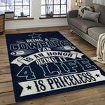 nfl dallas cowboy football team logo sport carpet rectangle area rug for living room home room decor dark room dacb17