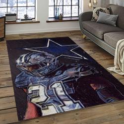 NFL Dallas Cowboy Football Team Logo Sport Carpet Rectangle Area Rug For Living Room Home Room Decor DACB21