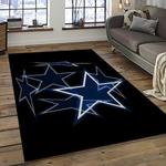 nfl dallas cowboy football team logo sport carpet rectangle area rug for living room home room decor dark room dacb24