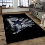 nfl dallas cowboy football team logo sport carpet rectangle area rug for living room home room decor dark room dacb25