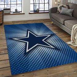 NFL Dallas Cowboy Football Team Logo Sport Carpet Rectangle Area Rug For Living Room Home Room Decor DACB28