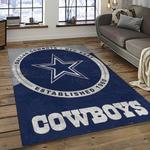nfl dallas cowboy football team logo sport carpet rectangle area rug for living room home room decor dark room dacb3