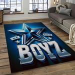 nfl dallas cowboy football team logo sport carpet rectangle area rug for living room home room decor dark room dacb32