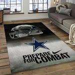 nfl dallas cowboy football team logo sport carpet rectangle area rug for living room home room decor dark room dacb35