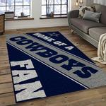 nfl dallas cowboy football team logo sport carpet rectangle area rug for living room home room decor dark room dacb4