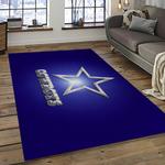 nfl dallas cowboy football team logo sport carpet rectangle area rug for living room home room decor dark room dacb40