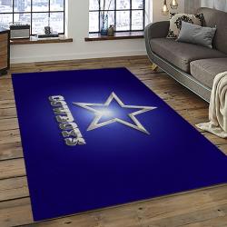 NFL Dallas Cowboy Football Team Logo Sport Carpet Rectangle Area Rug For Living Room Home Room Decor DACB40