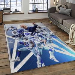 NFL Dallas Cowboy Football Team Logo Sport Carpet Rectangle Area Rug For Living Room Home Room Decor DACB42