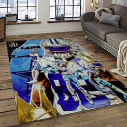 NFL Dallas Cowboy Football Team Logo Sport Carpet Rectangle Area Rug For Living Room Home Room Decor DACB44