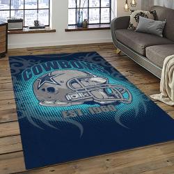 NFL Dallas Cowboy Football Team Logo Sport Carpet Rectangle Area Rug For Living Room Home Room Decor DACB45