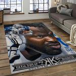 nfl dallas cowboy football team logo sport carpet rectangle area rug for living room home room decor dark room dacb46