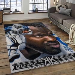NFL Dallas Cowboy Football Team Logo Sport Carpet Rectangle Area Rug For Living Room Home Room Decor DACB46