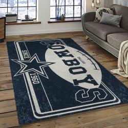 NFL Dallas Cowboy Football Team Logo Sport Carpet Rectangle Area Rug For Living Room Home Room Decor DACB5