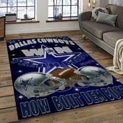 NFL Dallas Cowboy Football Team Logo Sport Carpet Rectangle Area Rug For Living Room Home Room Decor DACB51